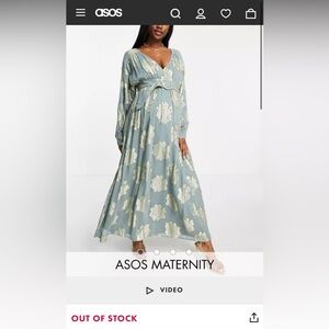 ASOS maternity dress